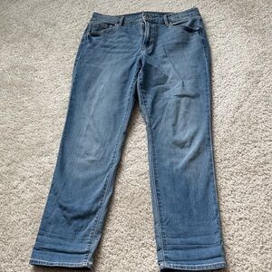 Old Navy Power Slim Straight Jeans- High Rise